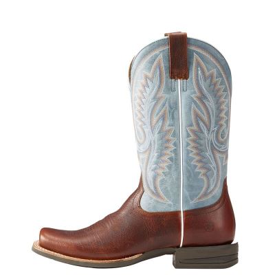 Ariat Relentless Advantage Kahverengi / Gümüş Western Csizma Erkek (30271-108)